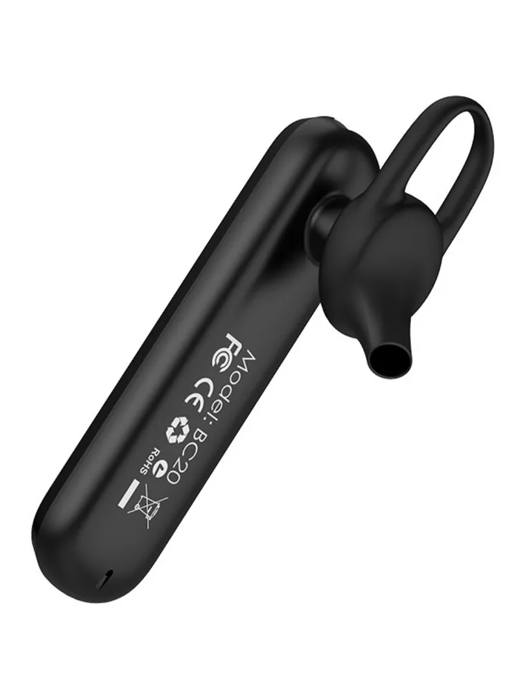 Bluetooth гарнитура BOROFONE BC20 Smart Business, черная