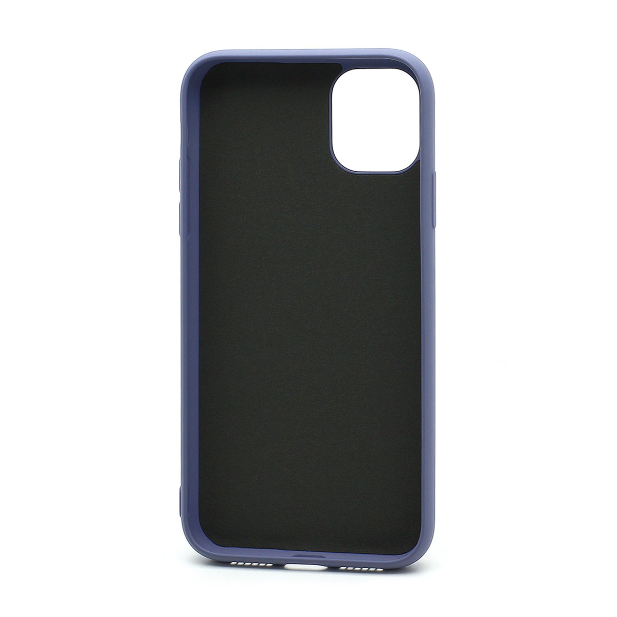 Чехол силиконовый гладкий Soft Touch iPhone 11, серый