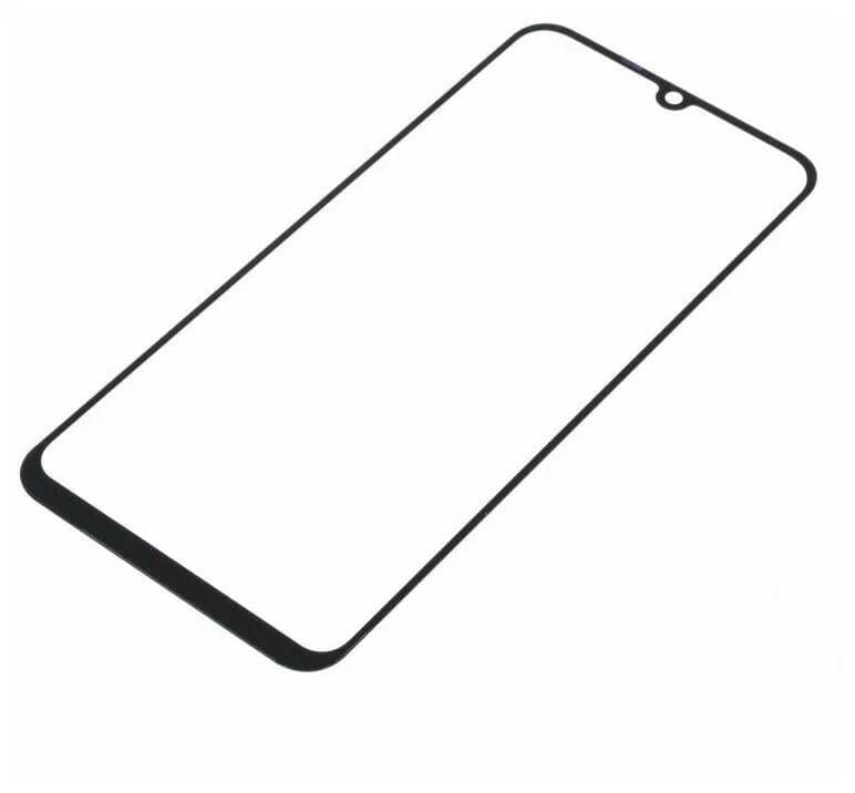 Стекло дисплея для переклейки Huawei Honor Y8p/ 30i с OCA пленкой, черное