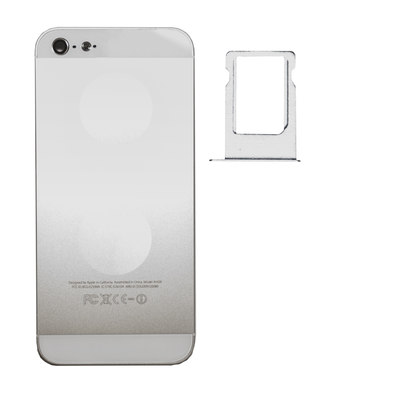 Задняя крышка iPhone 5, белый