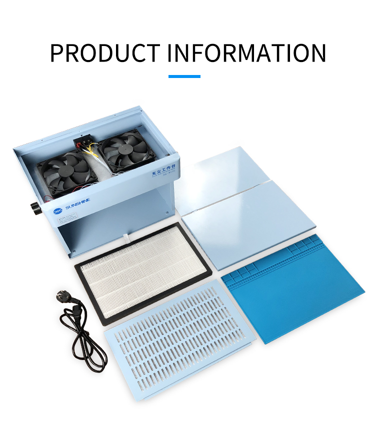 Пылезащитная камера (беспылевая комната) SUNSHINE SS-917C с подсветкой