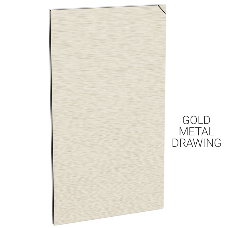 Гидрогелевая пленка Hoco GB004 Smart film (золотистый металлик для задней крышки) 20шт