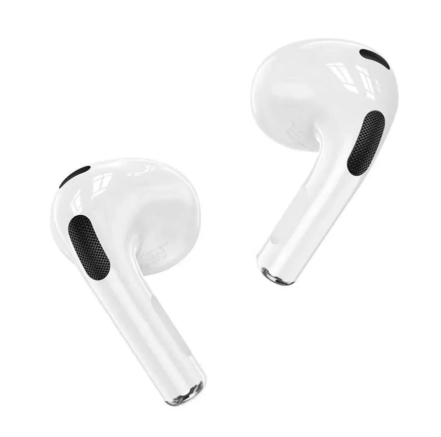 Беспроводные наушники HOCO EW46 Bluetooth True wireless stereo headset + чехол котик серый