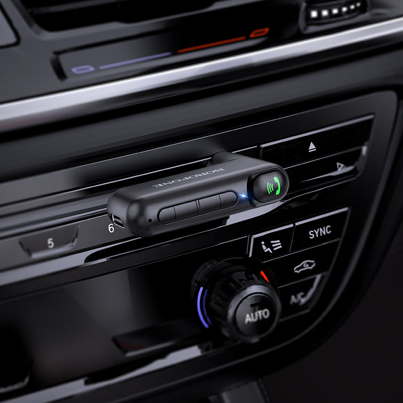 Bluetooth Car Receiver BOROFONE BC35 (адаптер Bluetooth для автомагнитолы c AUX 3.5mm входом)