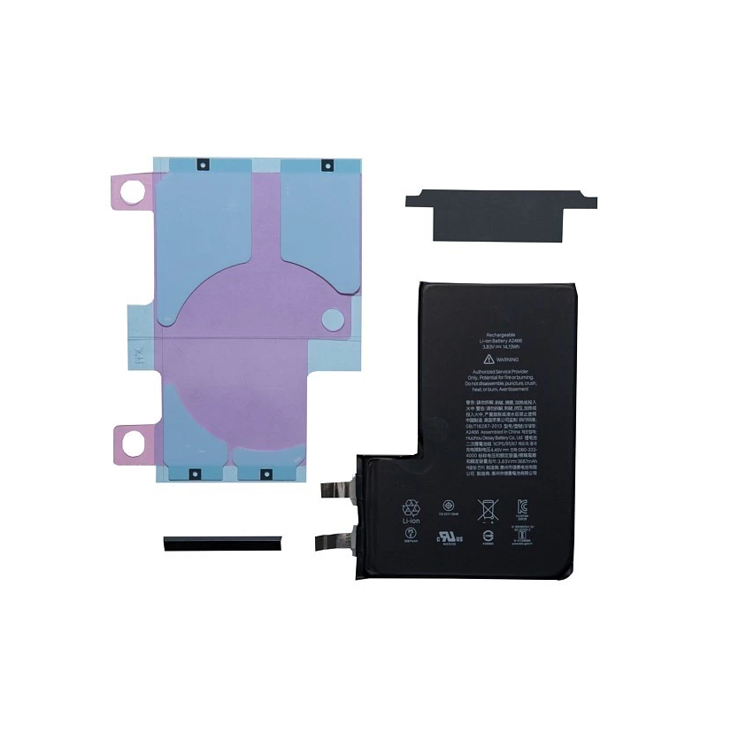 Банка аккумулятора для iPhone 12 Pro Max Li-ion 3687 mAh + скотч