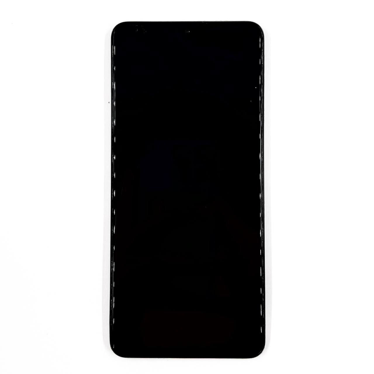 Дисплей Samsung M325F GALAXY M32 в сборе с тачскрином и рамкой, Черный (OR100%)