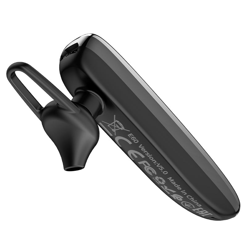 Bluetooth гарнитура HOCO E60 Brightness business BT headset, черная