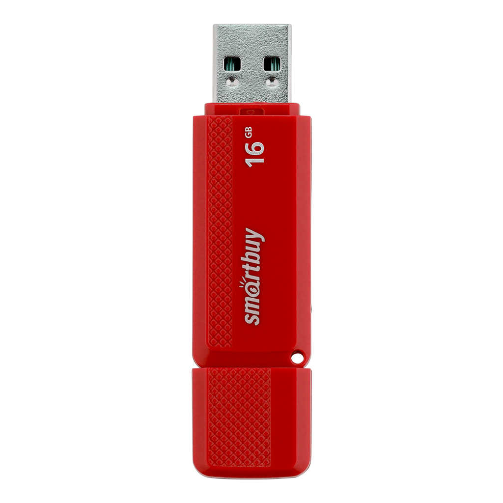 USB флеш-накопитель Smartbuy 16 GB USB 2.0, Dock Red (SB16GBDK-R)