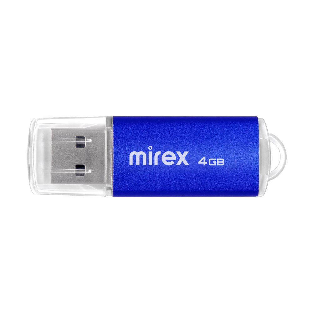 USB флеш-накопитель Mirex 04 GB USB 2.0 UNIT, синий