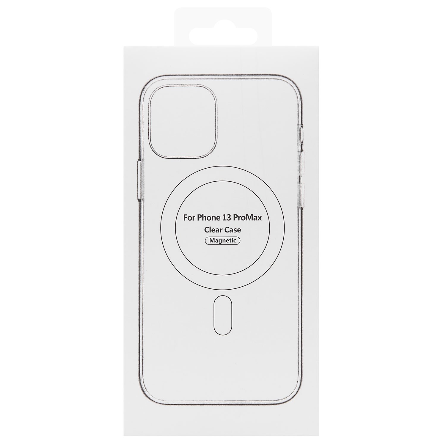 Чехол силиконовый MagSafe iPhone 13 Pro Max, черный