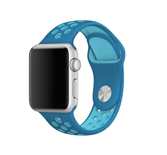 Ремешок Band Sport Nike для Apple Watch 38 мм/ 40 мм голубой №22