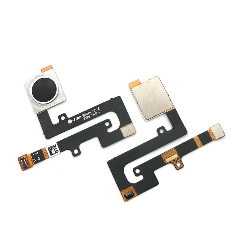 Шлейф Nokia 6.1 Plus (TA-1083) в сборе с кнопкой HOME, черный