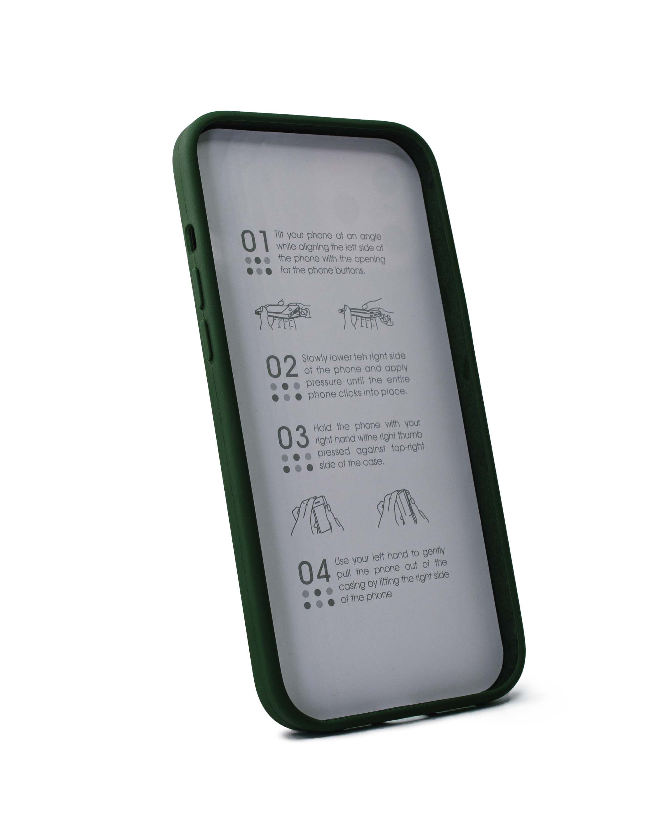 Чехол Piblue iPhone 12 Pro Max Silicone MagSafe, зеленый