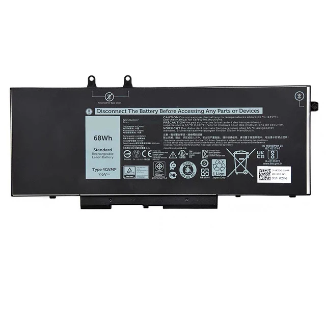 АКБ R8D7N для ноутбука Dell Latitude 5400/E5400/5410/E5410 11.4V 4000mAh (OEM)