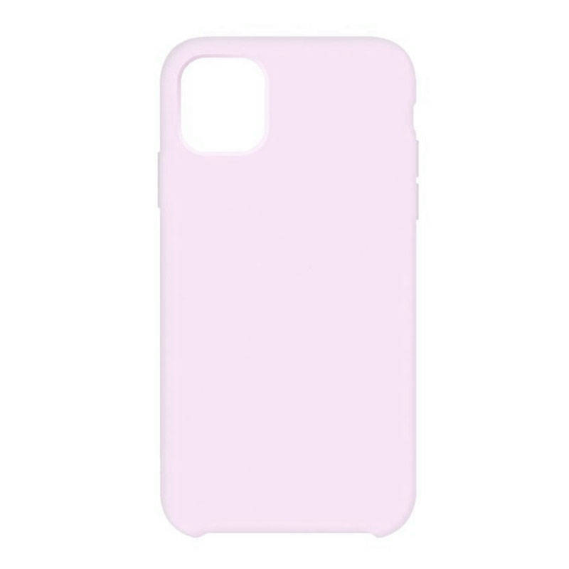 Чехол силиконовый гладкий Soft Touch iPhone 16, розовый песок (закрытый низ)