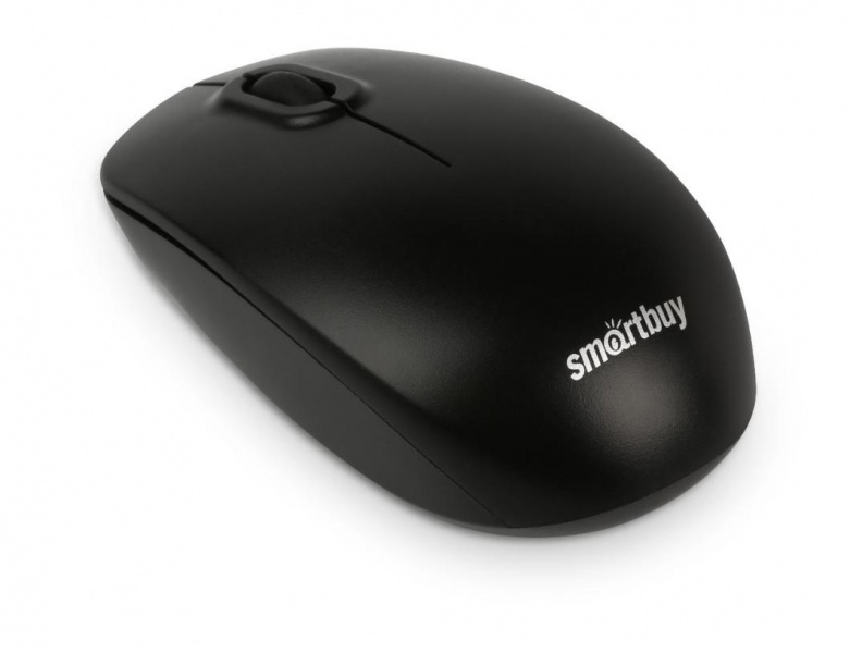Мышь компьютерная беспроводная SmartBuy SBM-300AG-BK ONE, черная