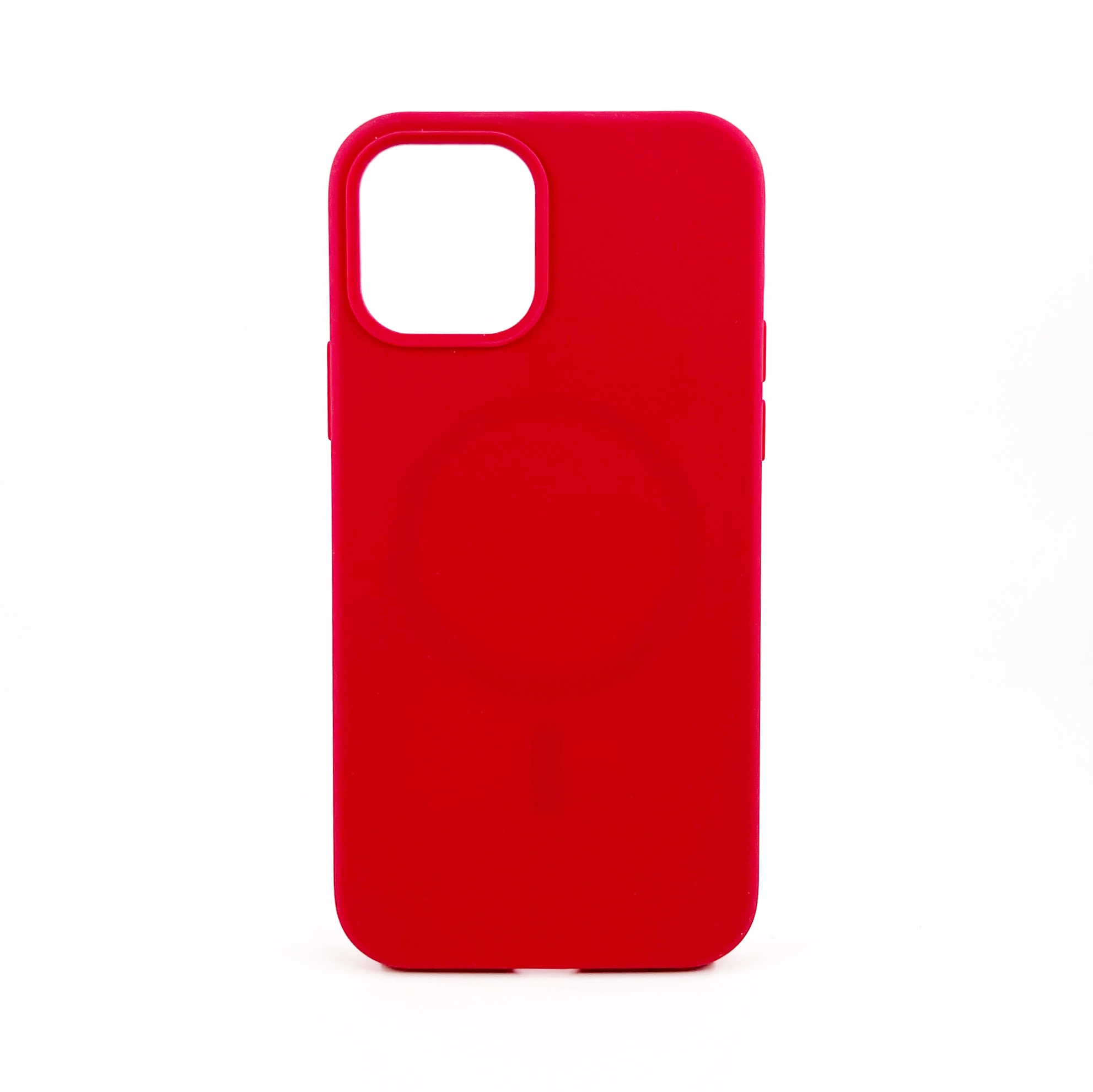 Чехол Piblue iPhone 12/ 12 Pro Silicone MagSafe, красный