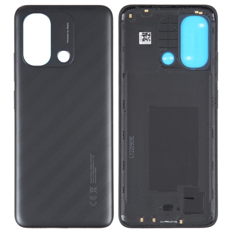 Задняя крышка для Xiaomi Redmi 12C, черная
