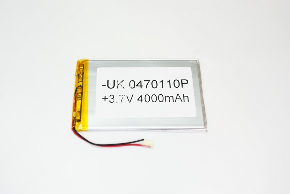 АКБ универсальная на проводах 110/ 70/ 4 мм (3.7V, 4000mAh)