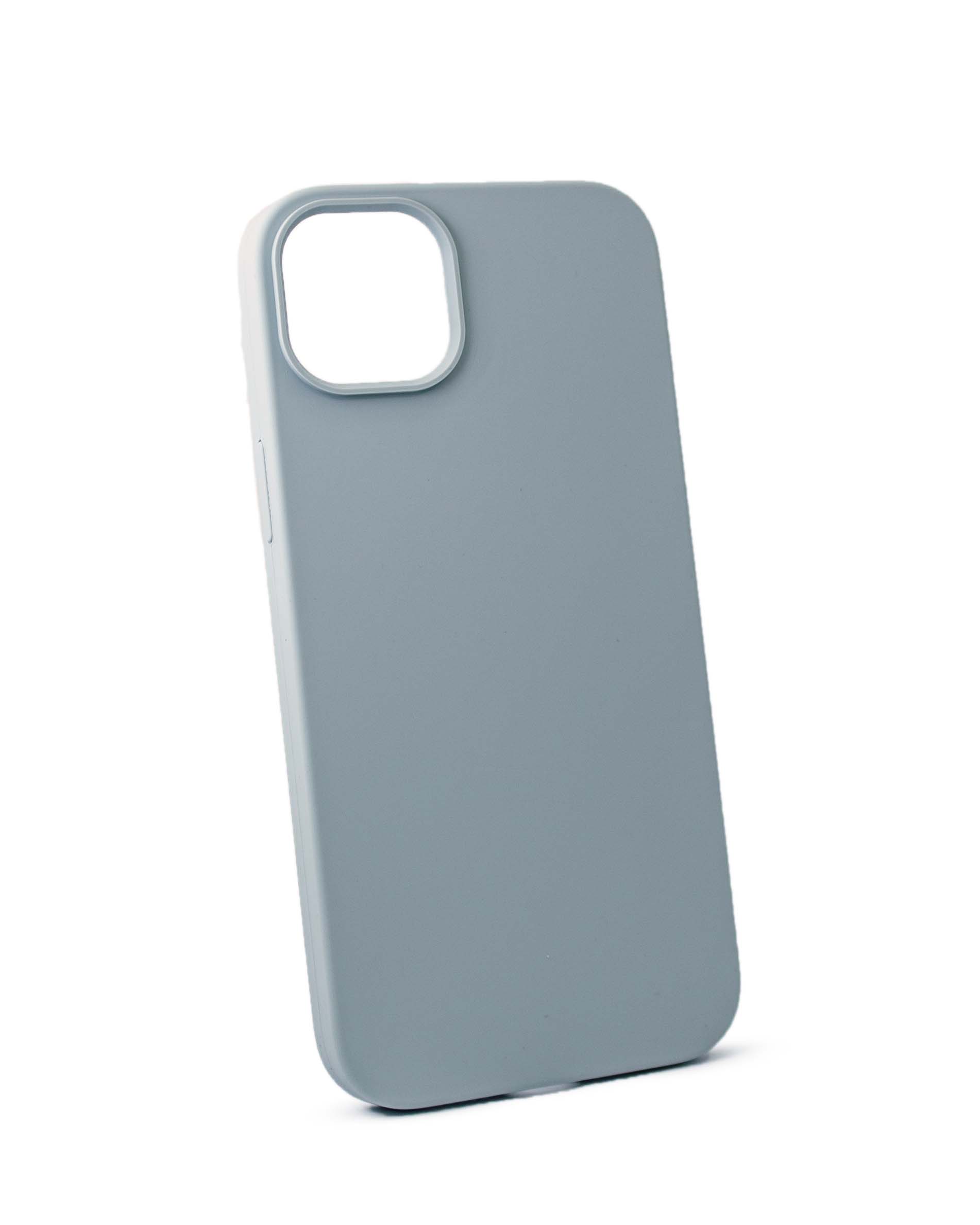 Чехол Piblue iPhone 14 Plus Silicone MagSafe, голубой
