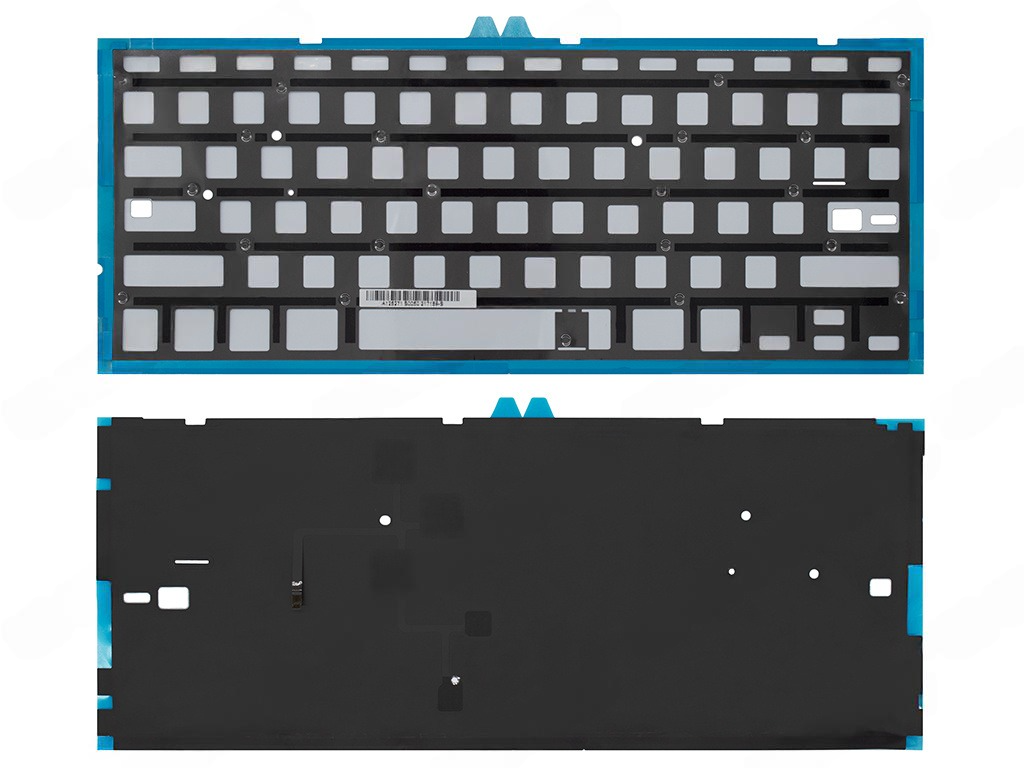 Подсветка клавиатуры MacBook Air 13"A1369/A1466 (2011-2017) Прямой Enter (ANSI) RUS (Org)
