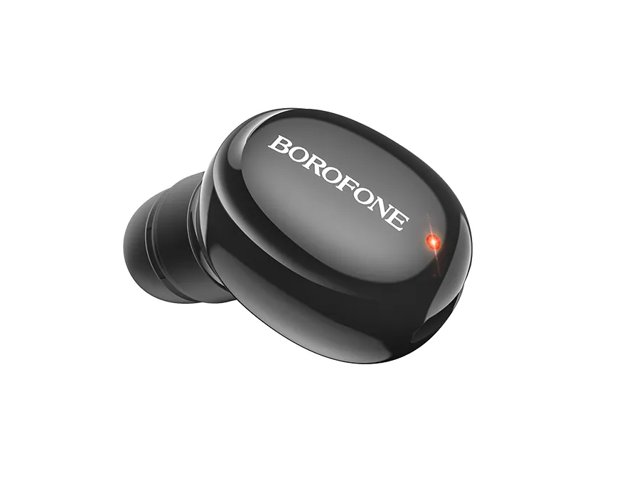 Bluetooth гарнитура BOROFONE BC34 Mikey Mini BT headset, черная