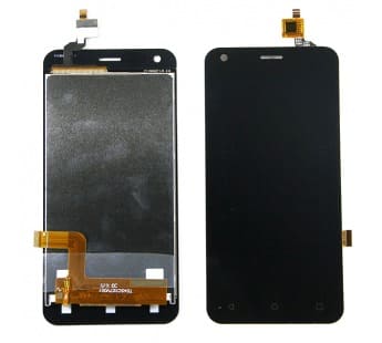 Дисплей Fly FS455 в сборе с тачскрином (Черный)
