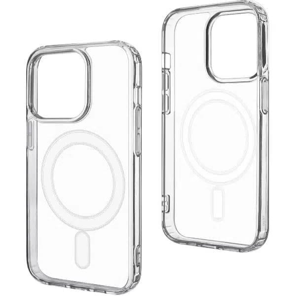 Чехол силиконовый Clear Case MagSafe iPhone 14 Pro Max, прозрачный