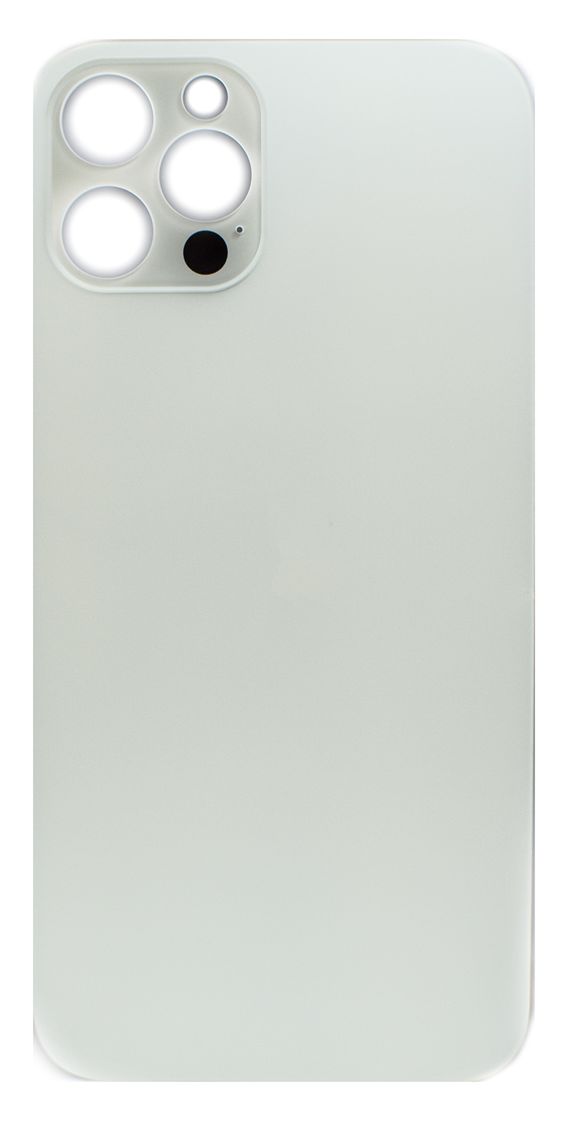 Задняя крышка iPhone 12 Pro стеклянная, легкая установка, белая