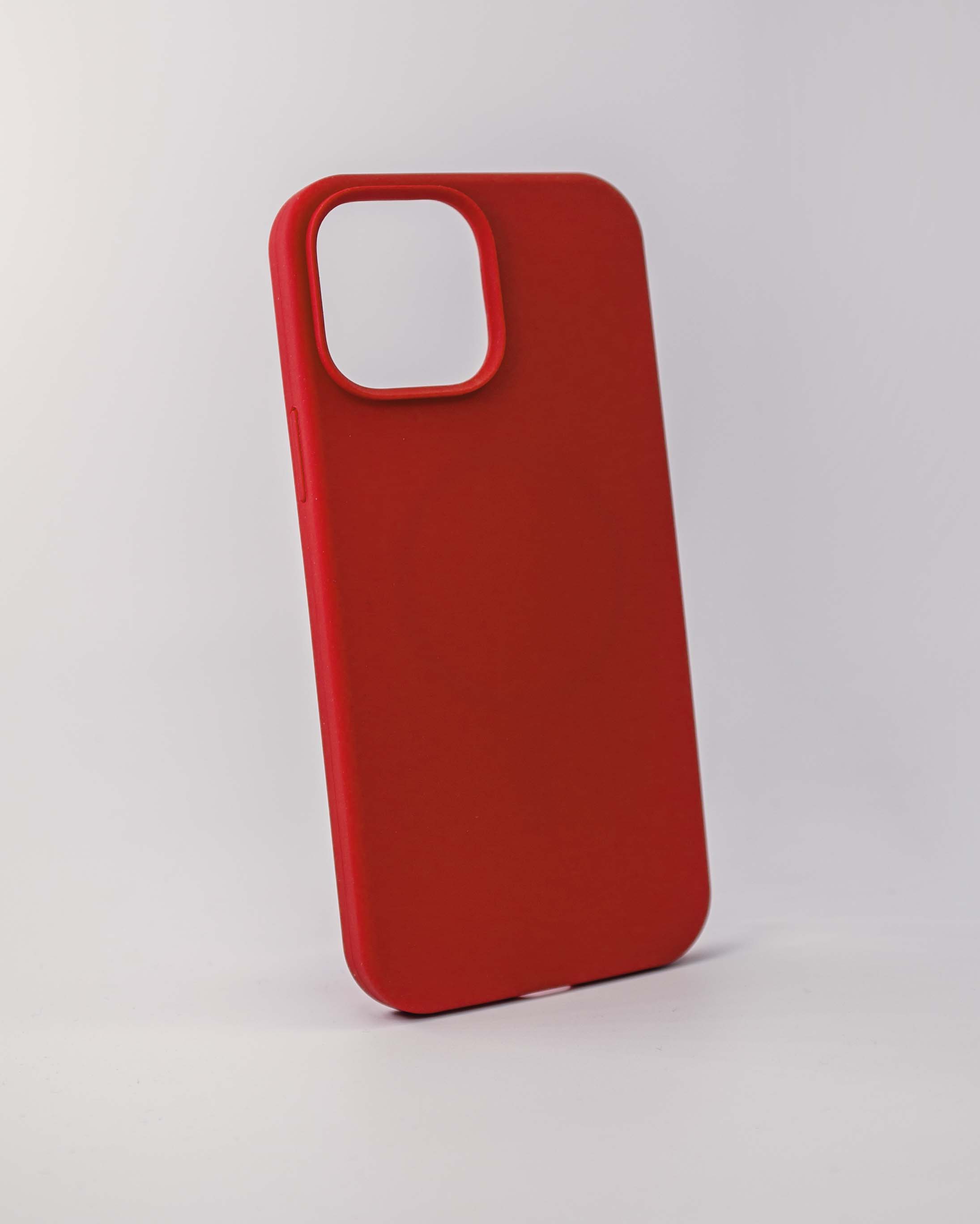 Чехол Piblue iPhone 13 Pro Max Silicone MagSafe, красный