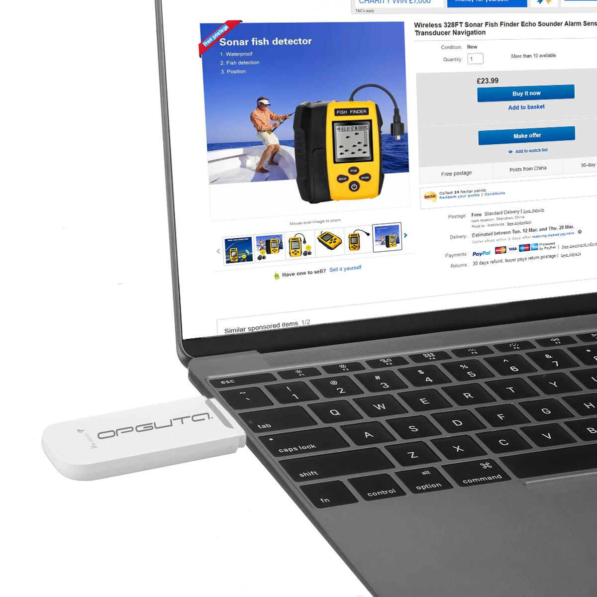 Адаптер Wi-Fi Орбита OT-PCK29 4G (USB модем)