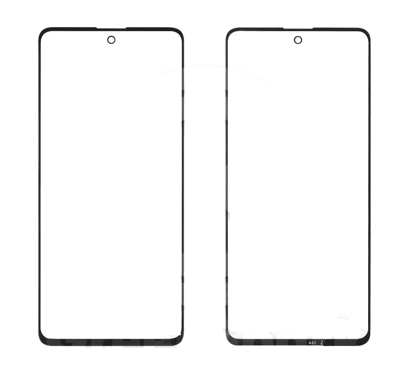 Стекло Samsung A515, черное