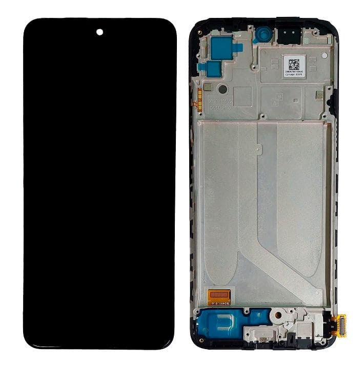 Дисплей Xiaomi Redmi Note 10/ 10S в сборе с тачскрином и рамкой, Черный (Incell)