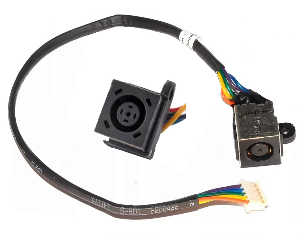 Разъем питания Dell N4010 с кабелем