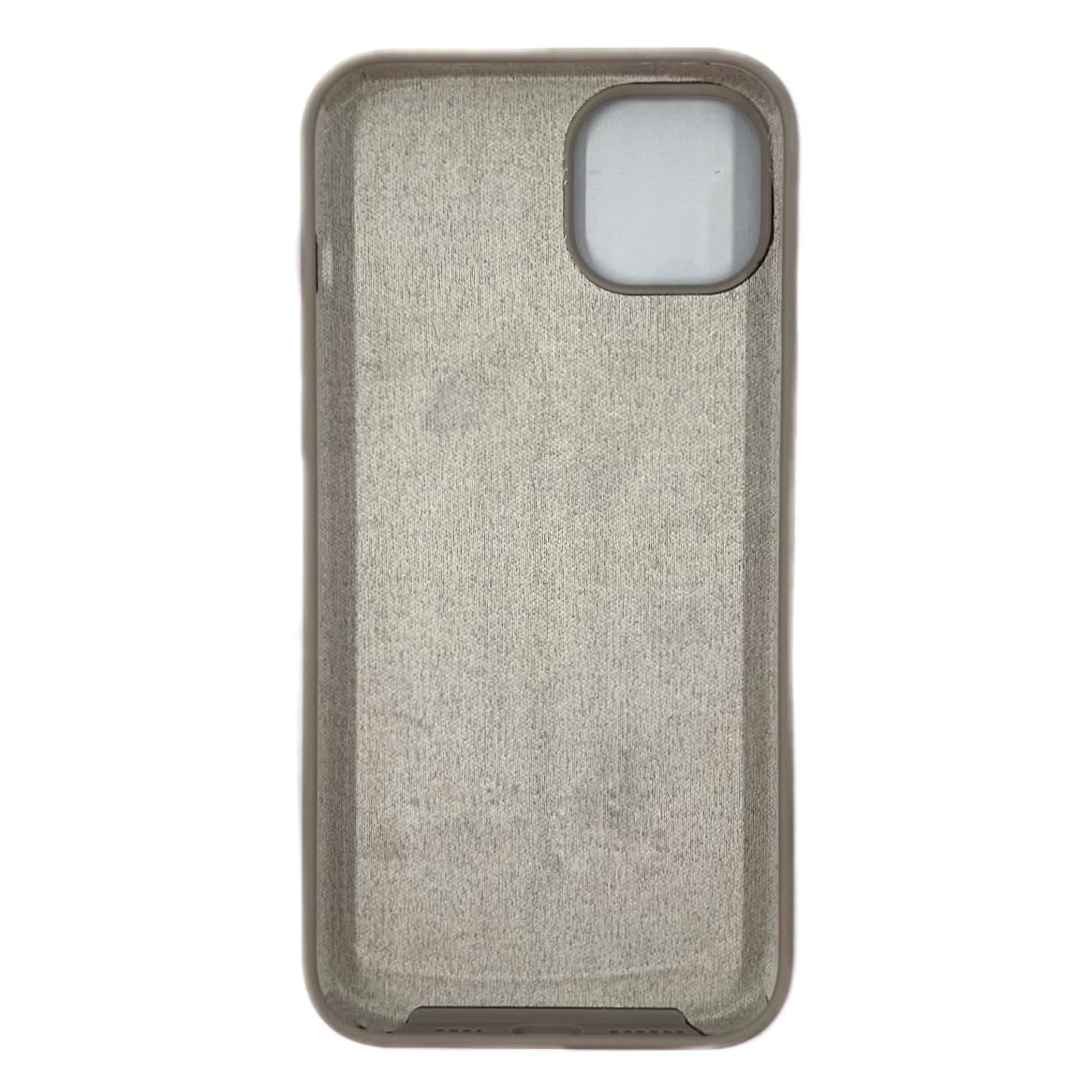 Чехол силиконовый гладкий Soft Touch iPhone 14 Plus, серый №23 (закрытый низ)