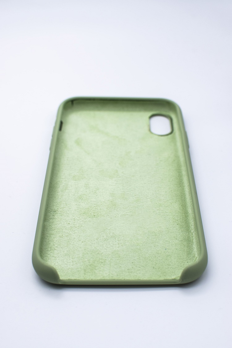 Чехол силиконовый гладкий Soft Touch iPhone XR, зеленый №1,31