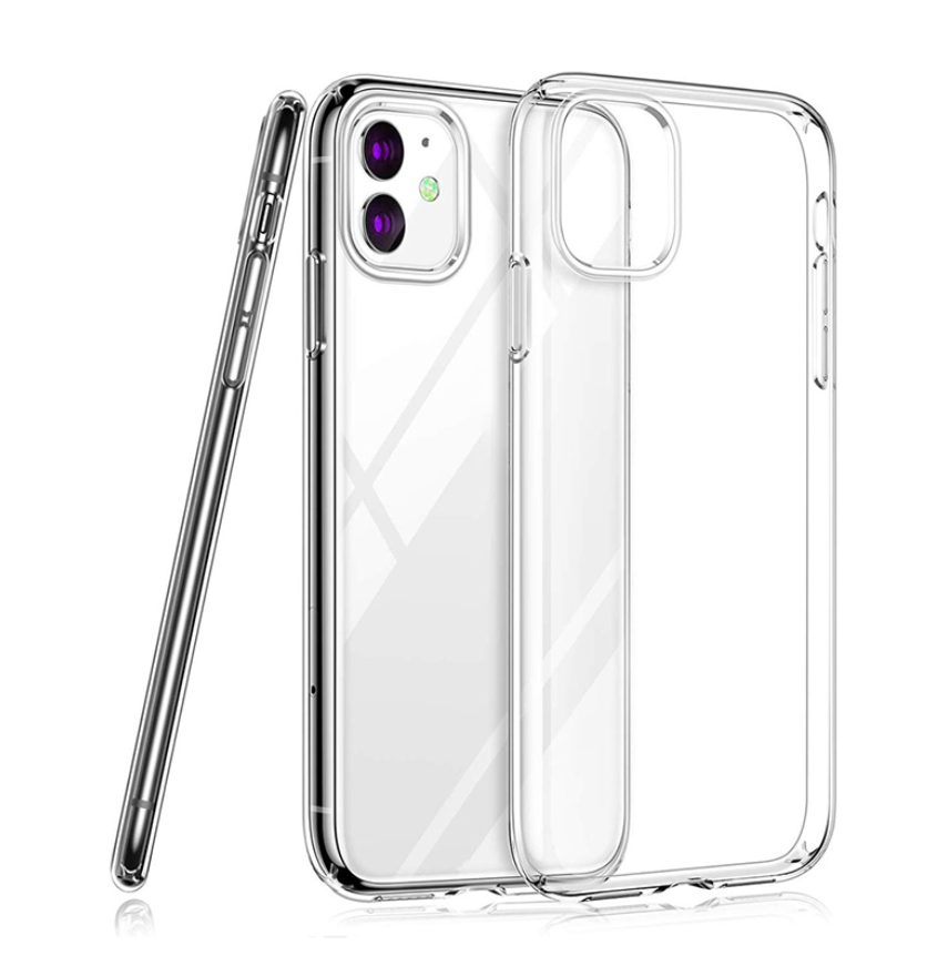 Чехол силиконовый прозрачный Spase iPhone 11