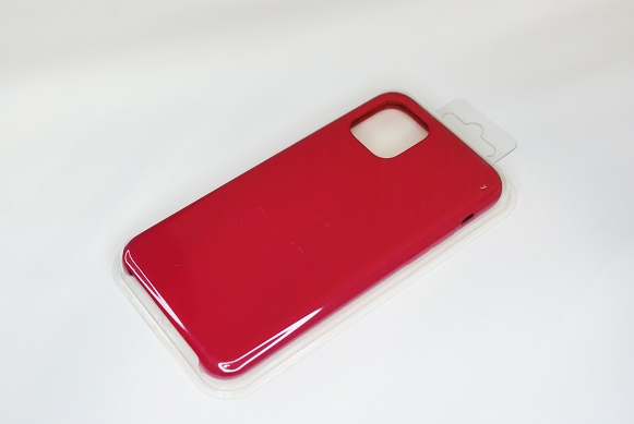 Чехол силиконовый гладкий Soft Touch iPhone 11 Pro, бордовый №35 (36)