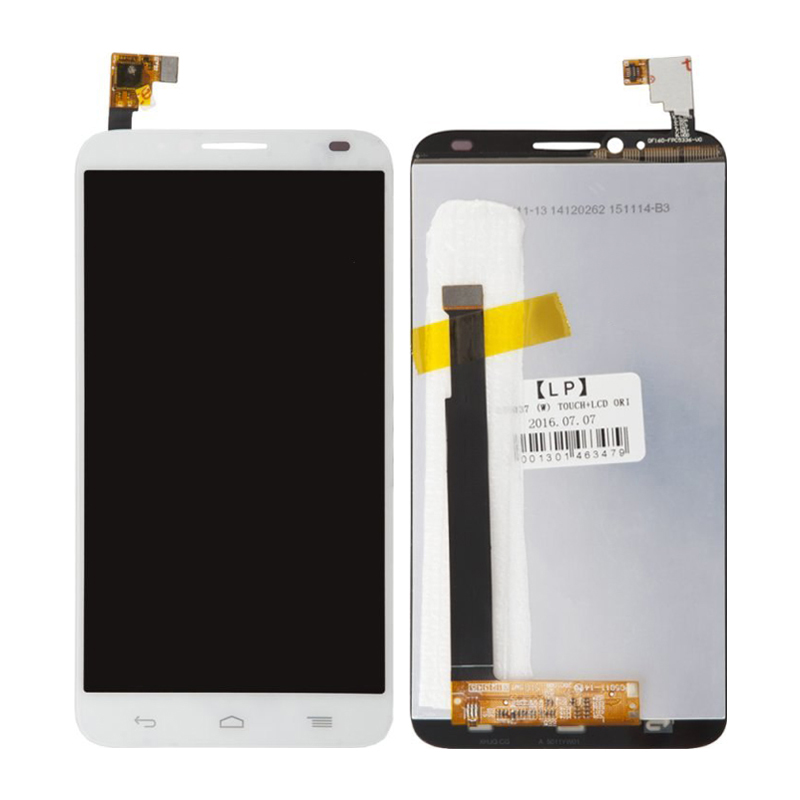 Дисплей Alcatel OT 6037Y (Idol 2) в сборе с тачскрином (Белый)