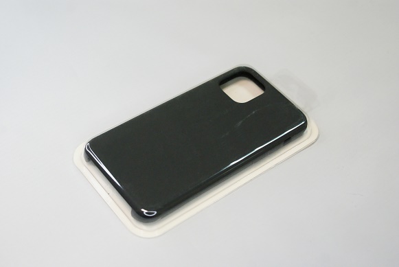 Чехол силиконовый гладкий Soft Touch iPhone 11 Pro, темно-серый №15