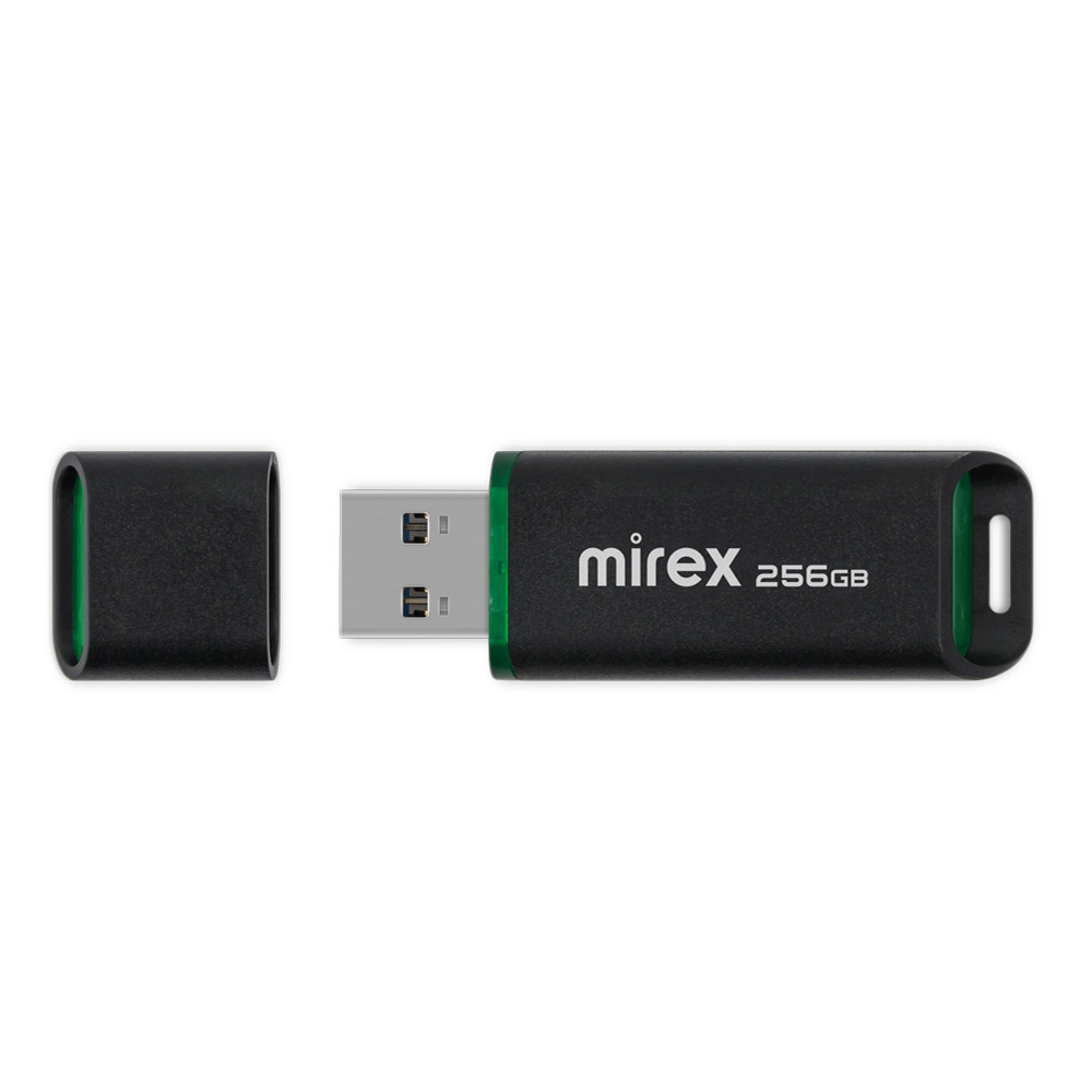 USB флеш-накопитель Mirex Drive SPACER BLACK 256 GB, черный