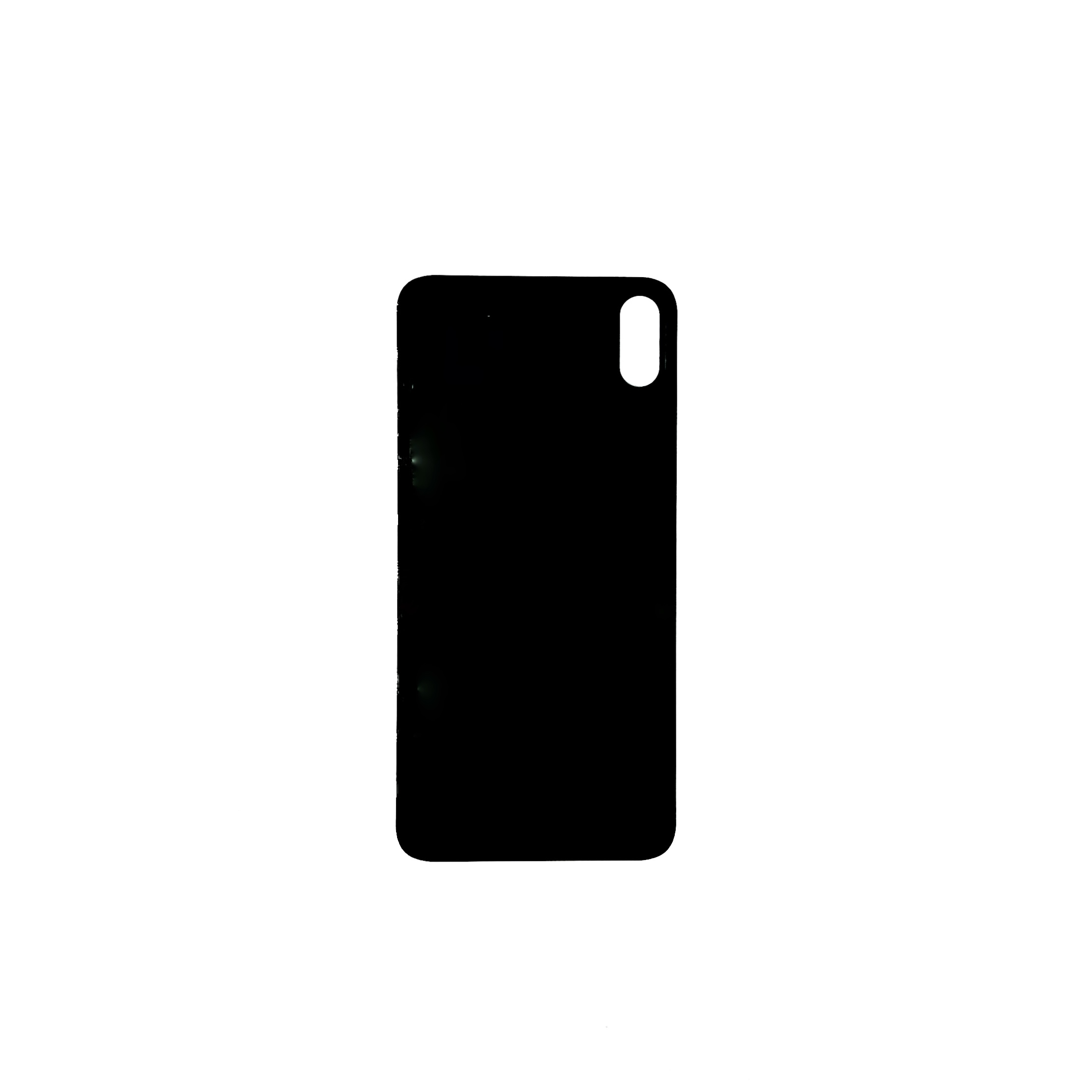 Задняя крышка iPhone XS Max стеклянная, черный