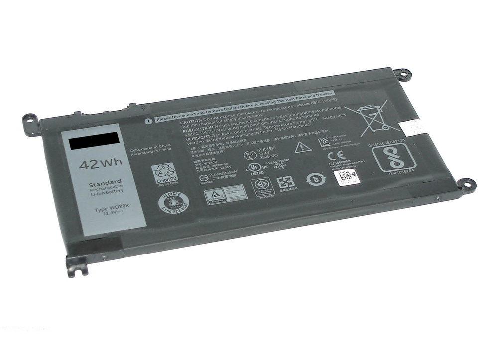АКБ для ноутбука Dell 15-5538 (WDX0R) 11.4V 3500mAh (Org)
