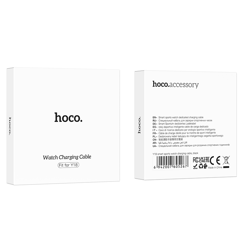 Зарядный кабель для смарт часов HOCO Y18