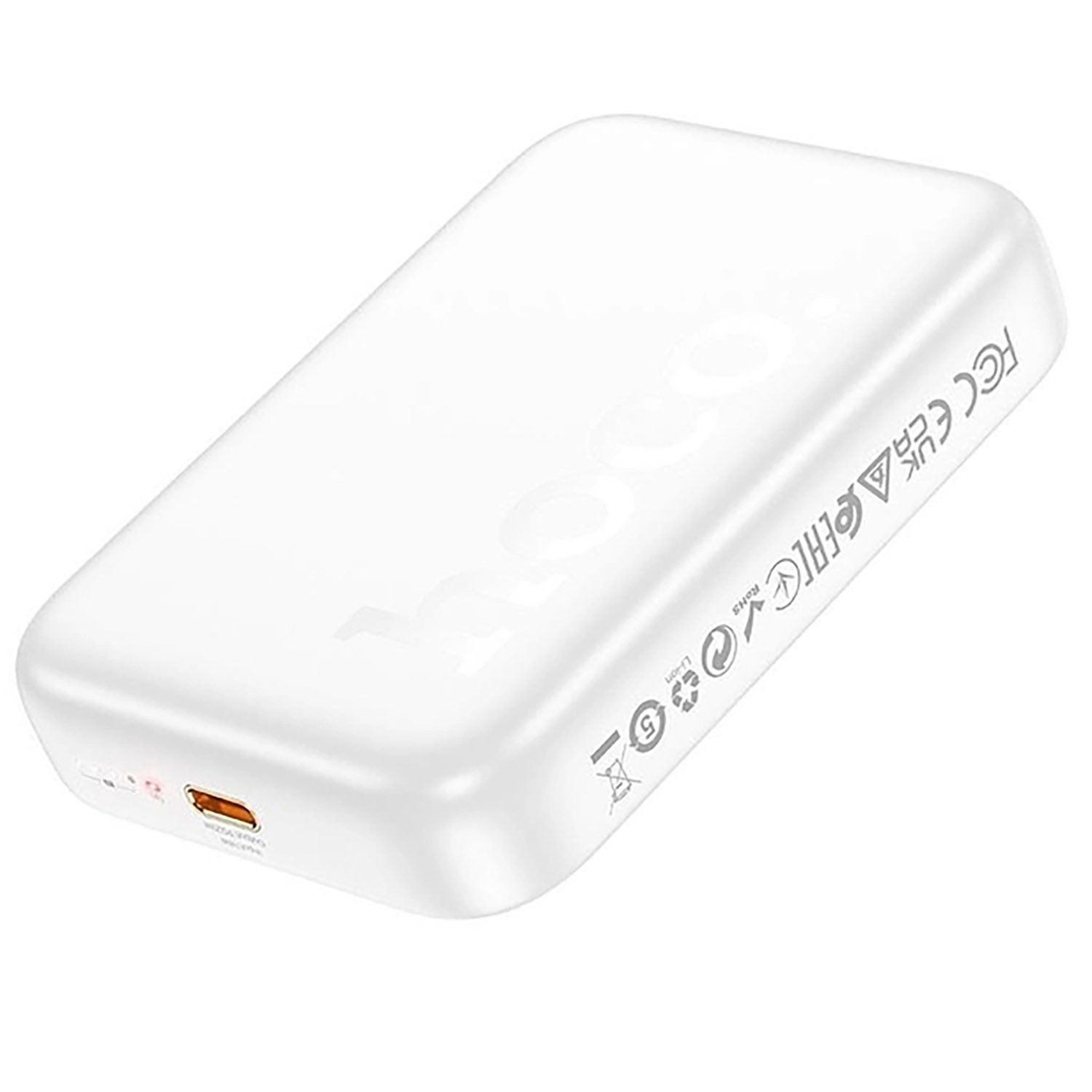 Внешний аккумулятор Power Bank Hoco J117A Esteem 10000mAh, PD20W, Magsafe, Type-C/Type-C, белый