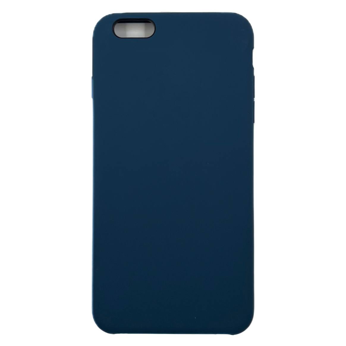 Чехол силиконовый гладкий Soft Touch iPhone 6 Plus/ 6S Plus, космический синий №35