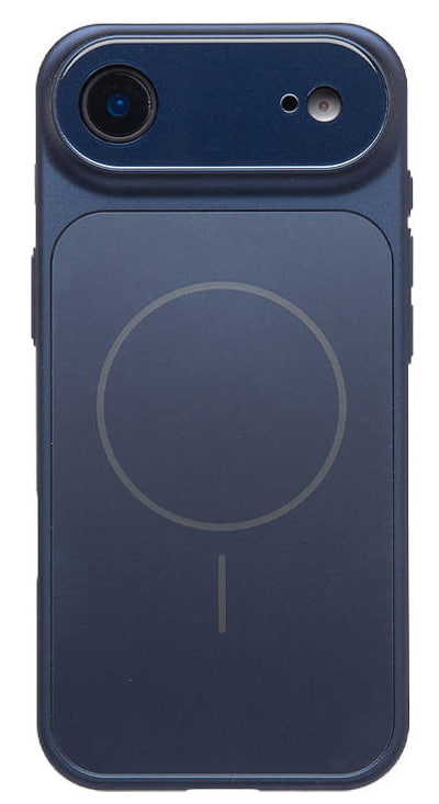 Чехол пластиковый с защитой камер MagSafe YH Original design Phone 17 Air, темно-синий