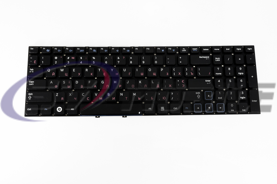 Клавиатура для ноутбука Samsung NP300E5a черная