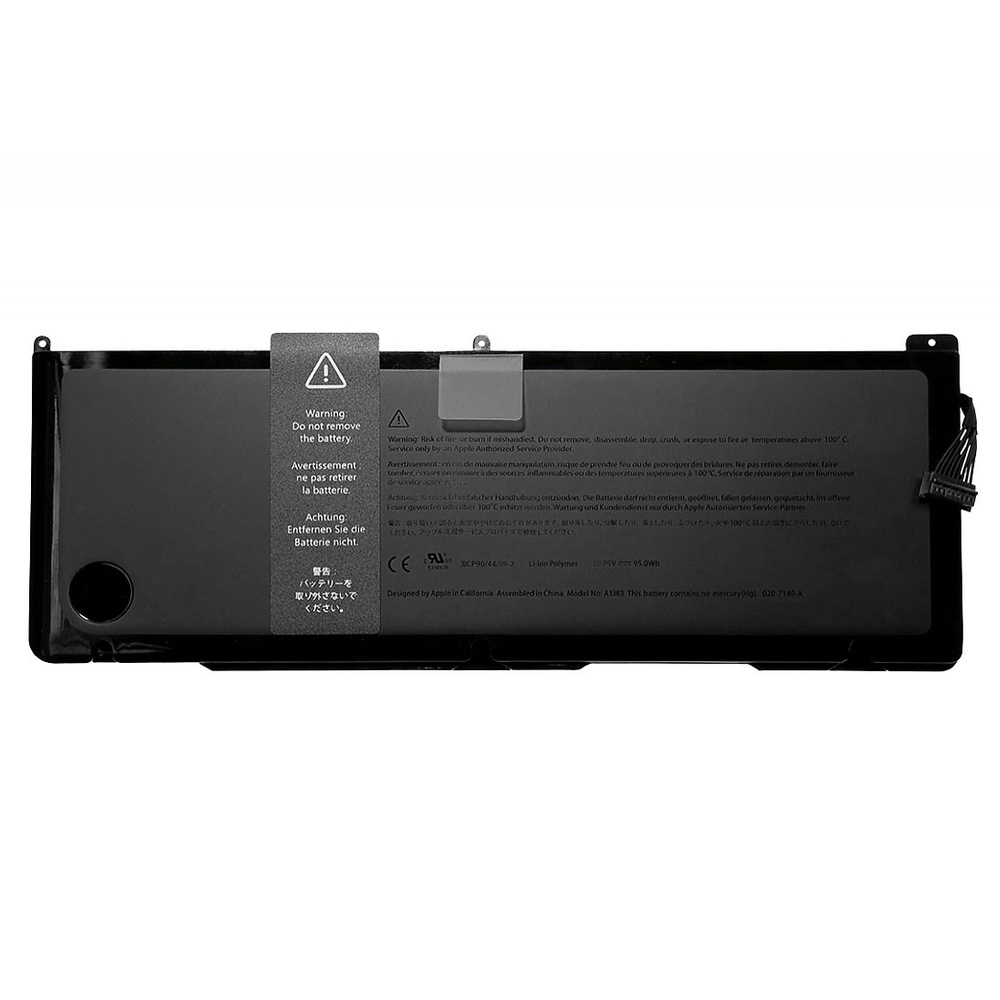 АКБ для ноутбука Apple MacBook Pro 17" A1383 95Wh черная (Org)