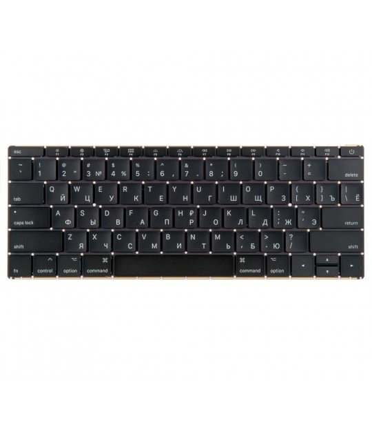 Клавиатура MacBook Pro 13" Retina A1425 (2012-2013) Прямой Enter (ANSI) RUS (Org)